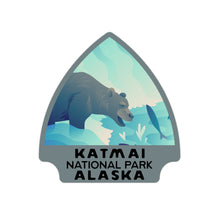 Load image into Gallery viewer, Katmai National Park Sticker | Katmai Arrowhead Sticker