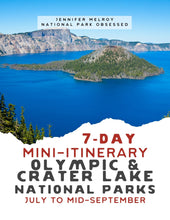 Load image into Gallery viewer, Mini  7-Day Crater Lake & Olympic National Park Itinerary