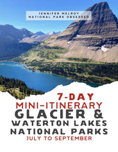 Load image into Gallery viewer, Mini  7-Day Glacier & Waterton Lakes National Park Itinerary