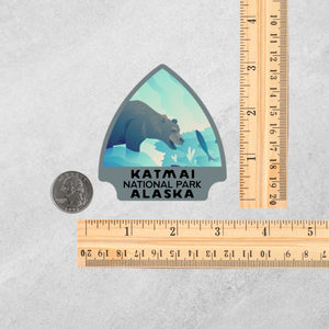 Katmai National Park Sticker | Katmai Arrowhead Sticker