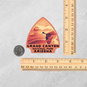 Grand Canyon National Park Sticker | Grand Canyon Arrowhead Sticker