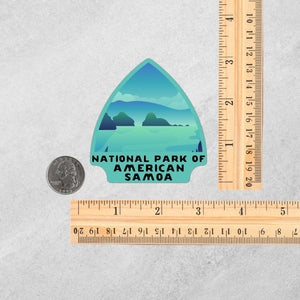 National Park of American Samoa Sticker | American Samoa Arrowhead Sticker
