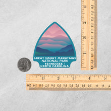 Load image into Gallery viewer, Great Smoky Mountains National Park Sticker | Great Smoky Mountains Arrowhead Sticker