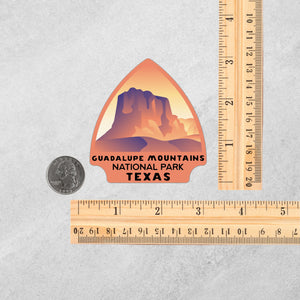 Guadalupe Mountains National Park Sticker | Guadalupe Mountains Arrowhead Sticker