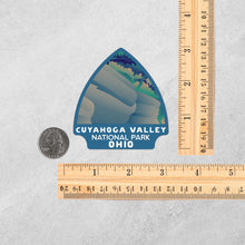Load image into Gallery viewer, Cuyahoga Valley National Park Sticker | Cuyahoga Valley Arrowhead Sticker