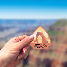 Load image into Gallery viewer, Arches National Park Sticker | Arches Arrowhead Sticker