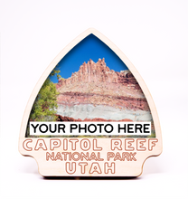 Load image into Gallery viewer, Capitol Reef National Park Arrowhead Photo Frame