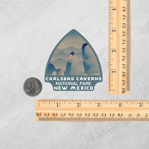 Carlsbad Caverns National Park Sticker | Carlsbad Caverns Arrowhead Sticker