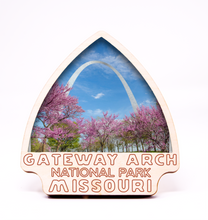 Load image into Gallery viewer, Gateway Arch National Park Arrowhead Photo Frame
