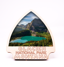Load image into Gallery viewer, Glacier National Park Arrowhead Photo Frame