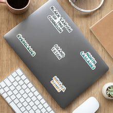 Load image into Gallery viewer, Montana & Wyoming National Park Name Sticker Bundle
