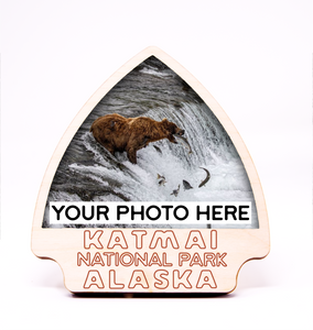 Katmai National Park Arrowhead Photo Frame