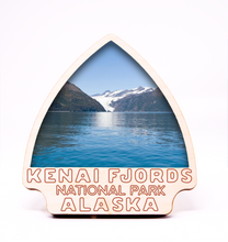 Load image into Gallery viewer, Kenai Fjords National Park Arrowhead Photo Frame