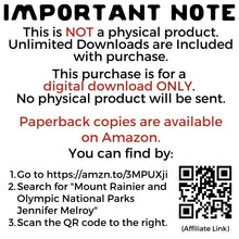 Load image into Gallery viewer, Mini  3-Day Mount Rainier & Olympic National Parks Itinerary