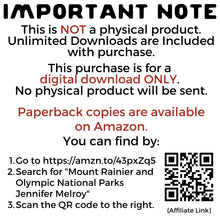 Load image into Gallery viewer, Mini  2-Day Mount Rainier & Olympic National Parks Itinerary