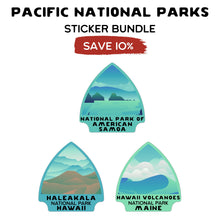 Load image into Gallery viewer, Pacific National Parks Arrowhead Sticker Bundle