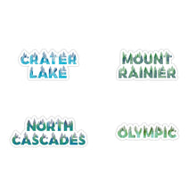 Load image into Gallery viewer, Pacific Northwest National Park Sticker Bundle
