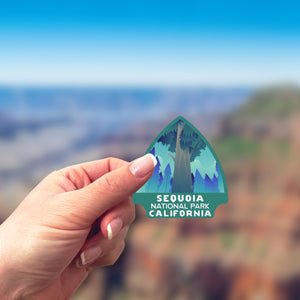Sequoia National Park Sticker | Sequoia Arrowhead Sticker