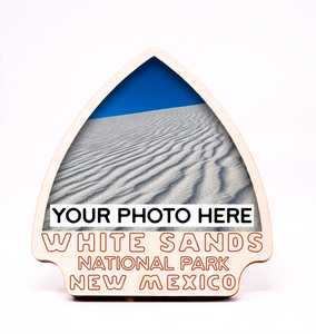 White Sands National Park Arrowhead Photo Frame