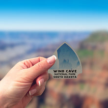 Load image into Gallery viewer, Wind Cave National Park Sticker | Wind Cave Arrowhead Sticker
