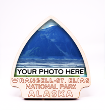 Load image into Gallery viewer, Wrangell-St. Elias National Park Arrowhead Photo Frame