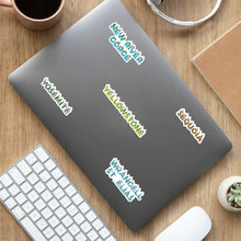 Load image into Gallery viewer, Montana & Wyoming National Park Name Sticker Bundle