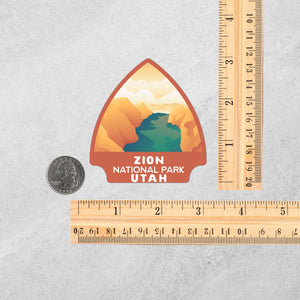 Zion National Park Sticker | Zion Arrowhead Sticker