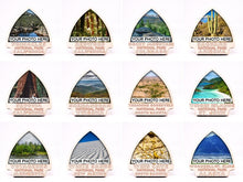 Load image into Gallery viewer, Set of 63 National Park Arrowhead Photo Frame