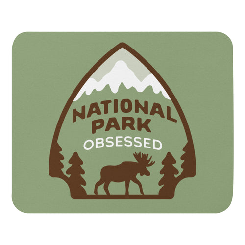 National Park Obsessed Mouse pad