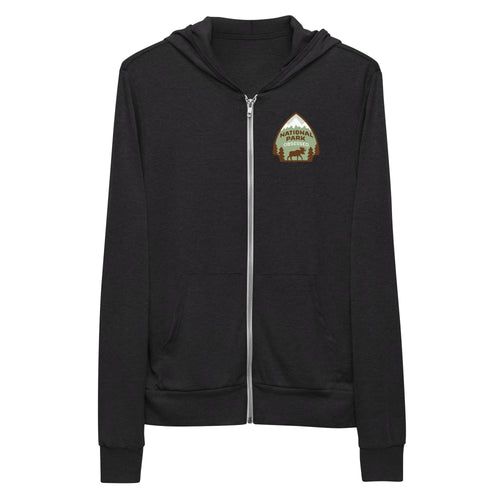 National Park Obsessed Unisex zip hoodie