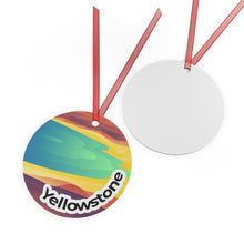 Load image into Gallery viewer, Yellowstone National Park Metal Ornament