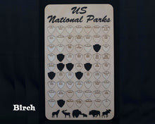Load image into Gallery viewer, 63 National Park Checklist / US National Parks Bucket List Board / FREE SHIPPING / Track your parks adventure