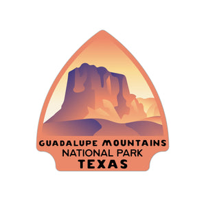 Texas National Parks Arrowhead Sticker Bundle