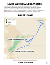 Load image into Gallery viewer, Mini  2-Day Carlsbad Caverns & Guadalupe Mountains National Parks Itinerary