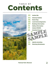 Load image into Gallery viewer, 21 Day 8 Alaska National Park Itinerary