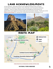 Load image into Gallery viewer, Mini  3-Day Carlsbad Caverns, Guadalupe Mountains &amp; White Sands National Park Itinerary