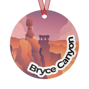 Utah National Parks Metal Ornament Bundle