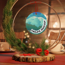 Load image into Gallery viewer, Mount Rainier National Park Metal Ornament