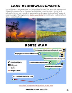 Mini  7-Day Florida National Park Itinerary