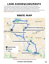 Load image into Gallery viewer, Mini 10-Day New Mexico and Texas National Parks Itinerary