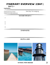 Load image into Gallery viewer, Mini  7-Day Florida National Park Itinerary