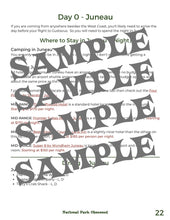 Load image into Gallery viewer, 21 Day 8 Alaska National Park Itinerary