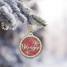 Load image into Gallery viewer, Biscayne National Park Christmas Ornament - Round