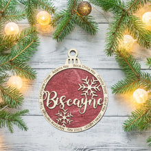 Load image into Gallery viewer, Biscayne National Park Christmas Ornament - Round