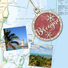 Load image into Gallery viewer, Biscayne National Park Christmas Ornament - Round
