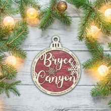 Load image into Gallery viewer, Bryce Canyon National Park Christmas Ornament - Round