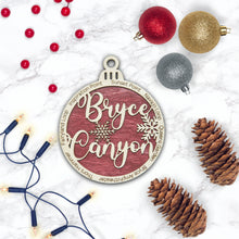 Load image into Gallery viewer, Bryce Canyon National Park Christmas Ornament - Round