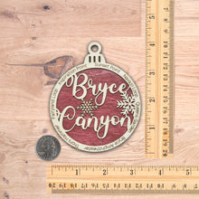 Load image into Gallery viewer, Bryce Canyon National Park Christmas Ornament - Round
