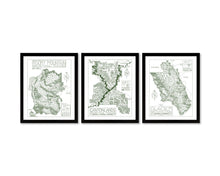 Load image into Gallery viewer, Canyonlands National Park Map Hand-Drawn Print