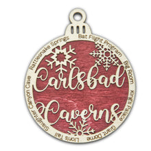 Load image into Gallery viewer, Carlsbad Caverns National Park Christmas Ornament - Round